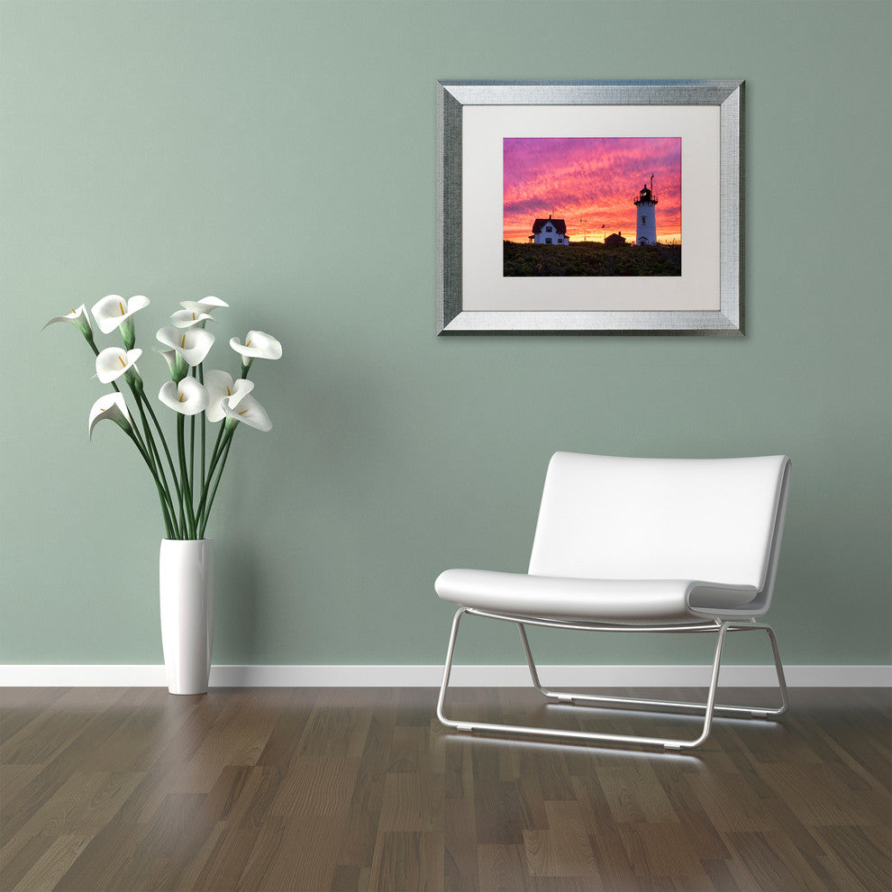 Michael Blanchette Photography 'Sky on Fire' Matted Framed Art, 14x11