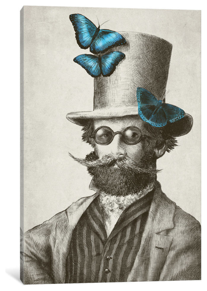 "Doctor Popinjay" by Eric Fan, 40x26x1.5