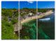 "Balangan Beach, Bali, Indonesia" Wall Art, 3 Panels, 36"x28"