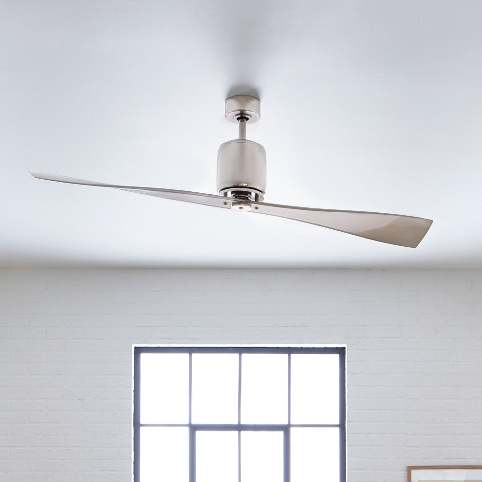 Kichler 300160PN 60"Ceiling Fan, Polished Nickel Finish