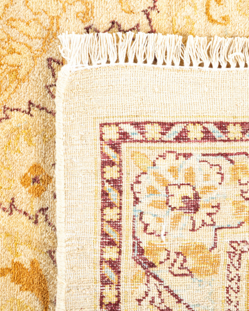 Jabalpur, One-of-a-Kind Hand-Knotted Area Rug Ivory, 9'2"x12'1"