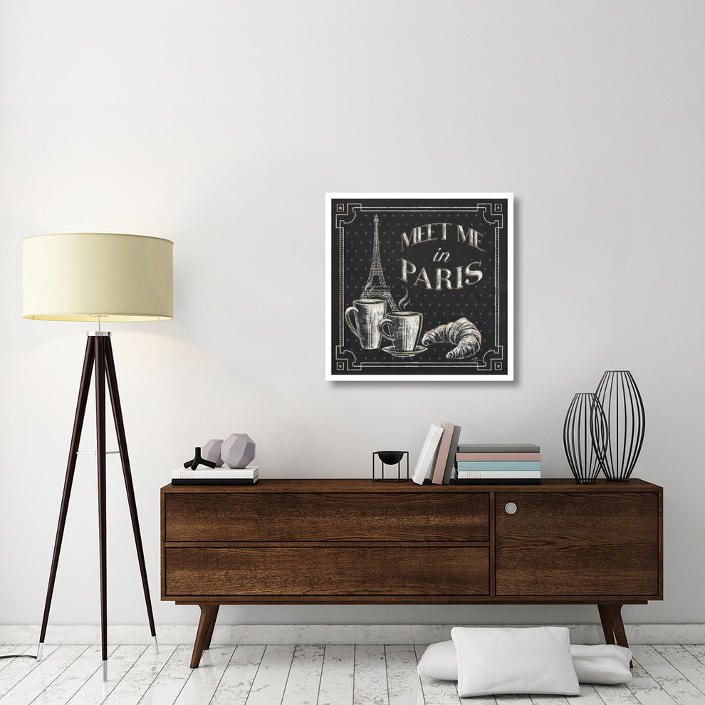 "Vive Paris VIII" Digital Paper Print by Janelle Penner, 32"x32"