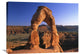 "Delicate Arch In Arches National Park, Utah" Artwork, 32" x 24"