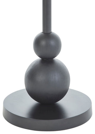Corrine Aluminum Side Table, Matte Black