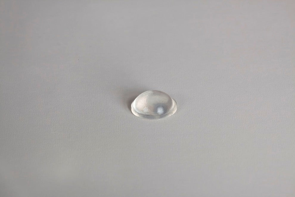 Round Adhesive Cabinet & Furniture Bumper Pads-BS12 .375"x.150"-288pcs, Clear