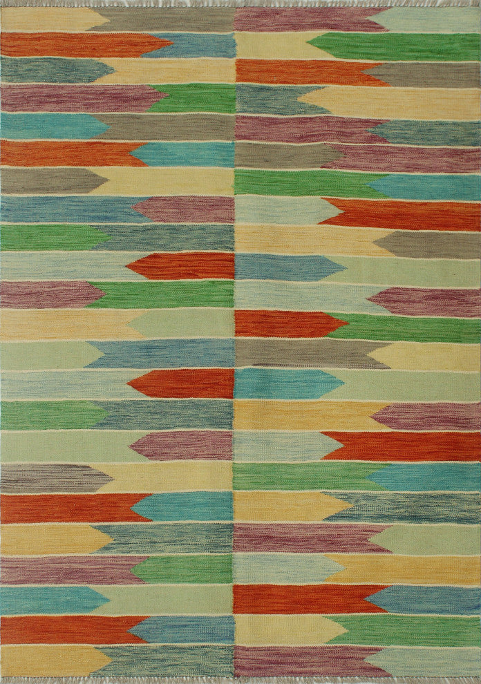 Winchester Kilim Ethelred Lt. Green Rug