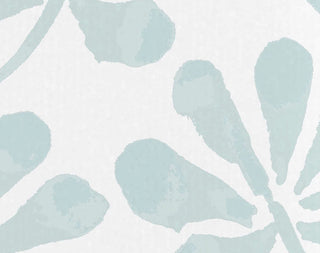 18"x30" Ina Floral Print Kitchen Towel, Aqua