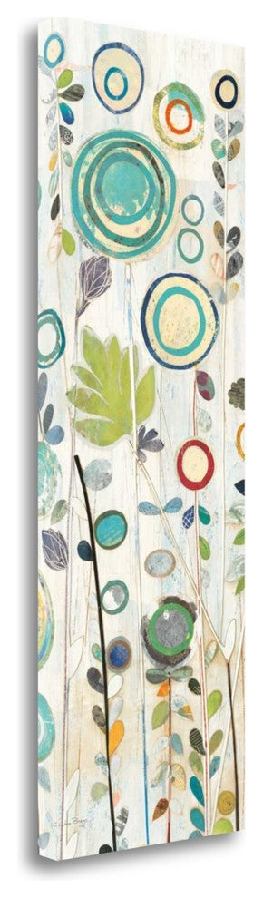 "Ocean Garden I Panel I" By Candra Boggs, Giclee Print on Gallery Wrap Canvas