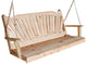 Cedar Fanback Porch Swing, Unfinished, 6 Foot