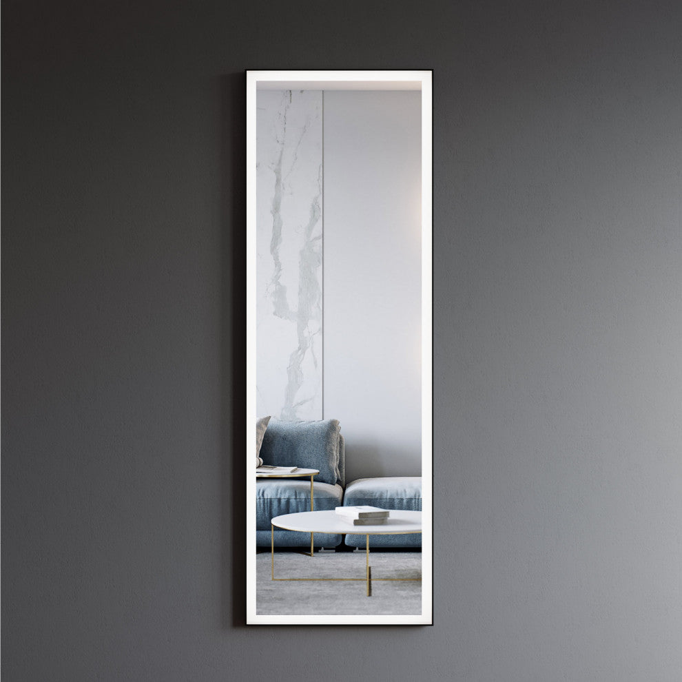 Williams LED Mirror - White, 20"w X 60"h X 1"d