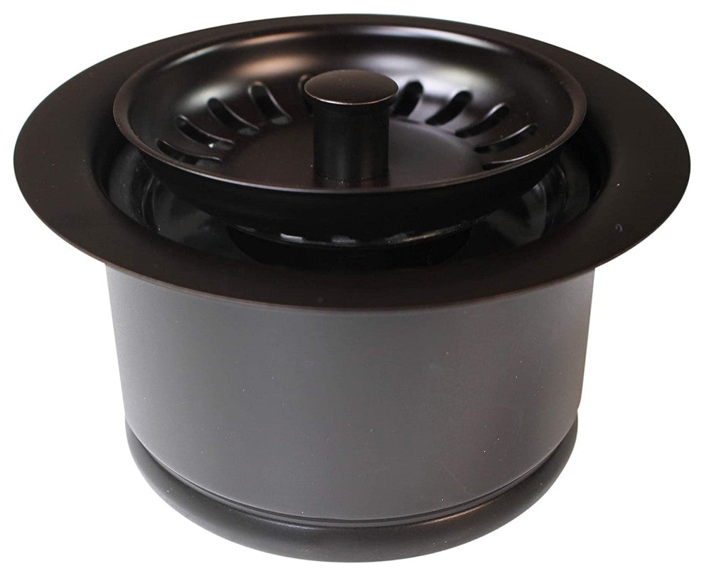 Insinkerator Style Extra-Deep Disposal Flange and Strainer, Oil Rubbed Bronze