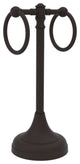 Carolina 2 Ring Guest Towel Stand, Oil Rubbed Bronze