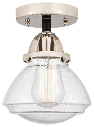 INNOVATIONS 288-1C-BPN-G324-LED 1-Light Semi-Flush Mount Black Polished Nickel
