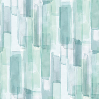Blue Watercolor Glass Peel & Stick Wallpaper