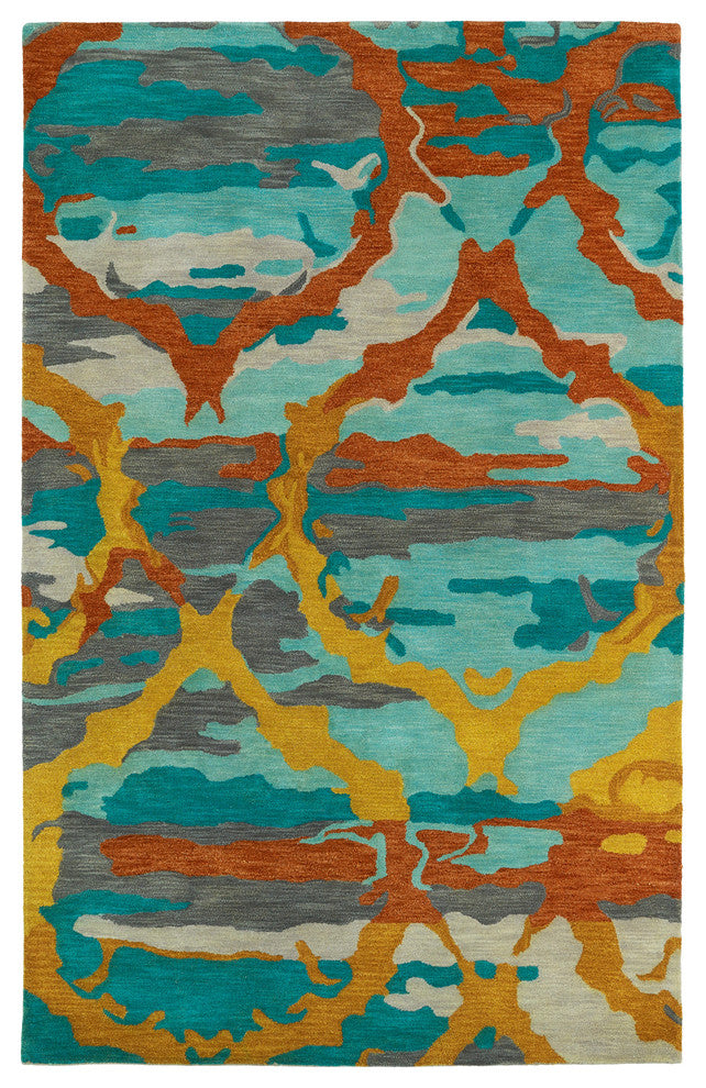 Kaleen Brushstrokes Collection Rug, 3'6"x5'6"