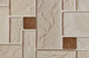 Hammered Copper Tile, 3"x3", Set of 4