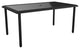COSCO Outdoor Living Lakewood Ranch Steel and Wicker Dining Table in Black