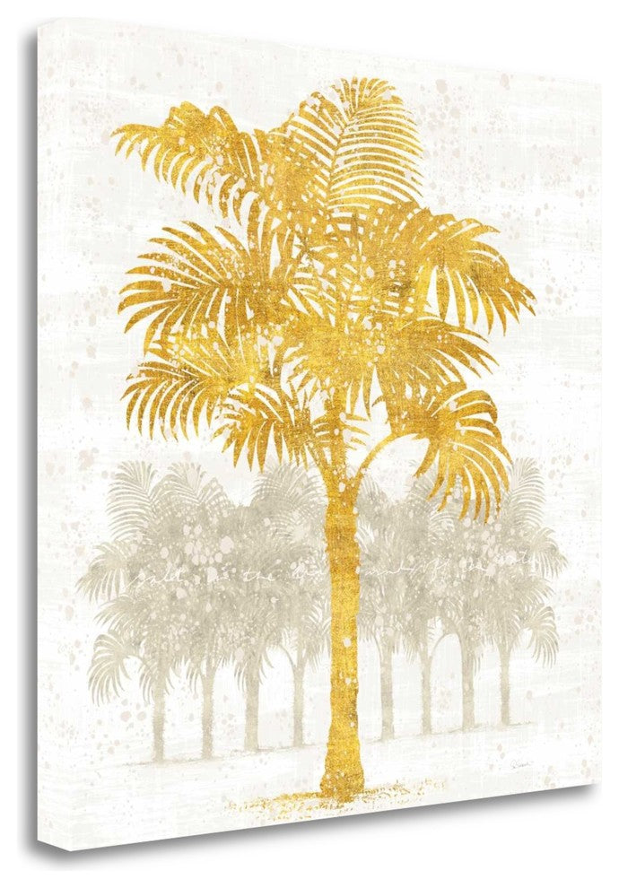 "Palm Coast III" By Sue Schlabach, Giclee Print on Gallery Wrap Canvas
