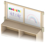 KYDZ Suite Upper Deck Divider - Magnetic Write-n-Wipe