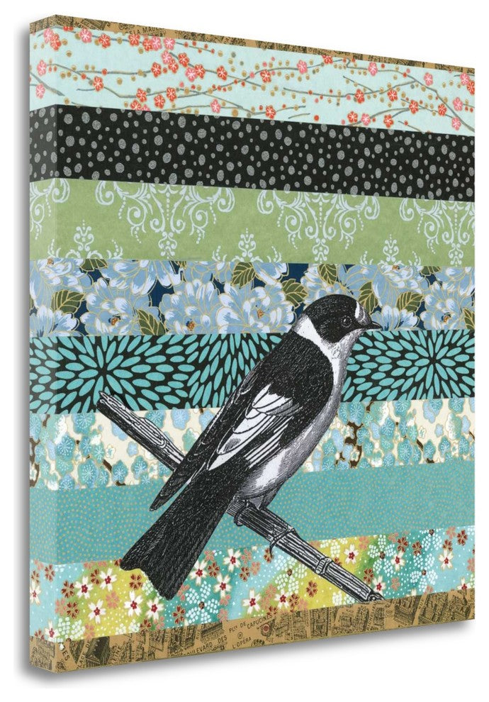 "Bookplate I" By Andrea Mueller, Giclee Print on Gallery Wrap Canvas