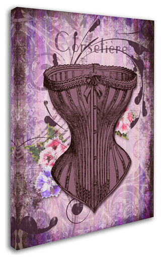 Tina Lavoie 'Corsetiere' Canvas Art, 18" x 24"