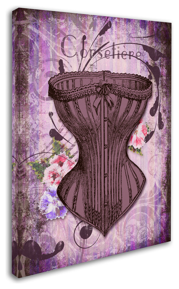 Tina Lavoie 'Corsetiere' Canvas Art, 18" x 24"