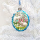 Easter Lambs Mercury Glass Ornament