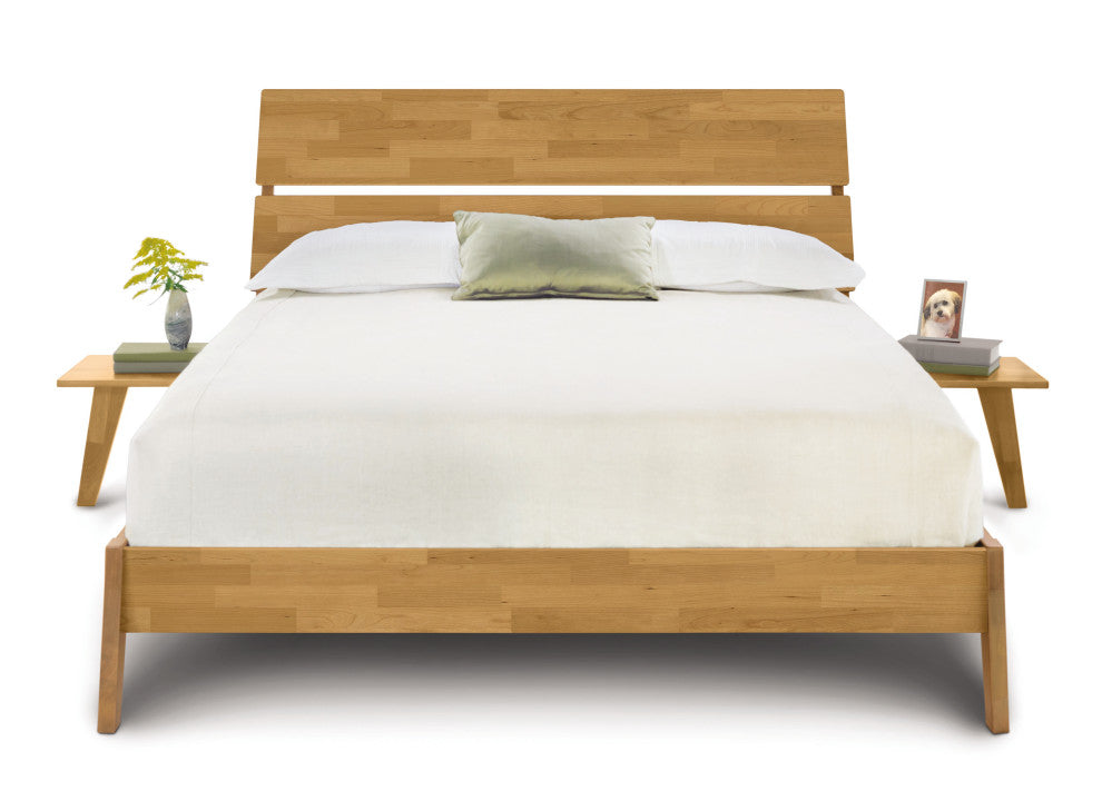 Linn Bed, Natural Cherry, King