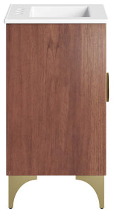Daylight 24" Bathroom Vanity, White Walnut