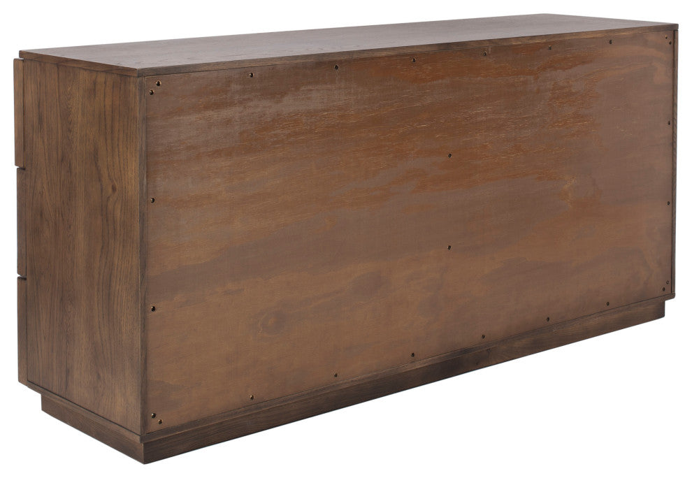 Safavieh Couture Zeus 6 Drawer Wood Dresser, Natural