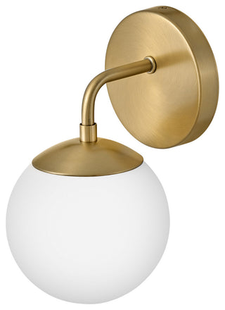 Lark 85000 Julep 1 Light 6"W Bathroom Sconce - Lacquered Brass