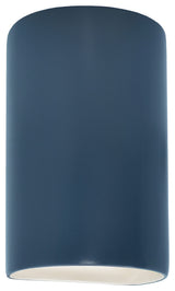Ambiance ADA Small Cylinder Outdoor Wall Sconce, Closed, Midnight Sky, E26