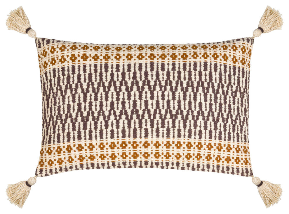 Surya Provo Pillow Shell With Down Insert 14"H X 22"W
