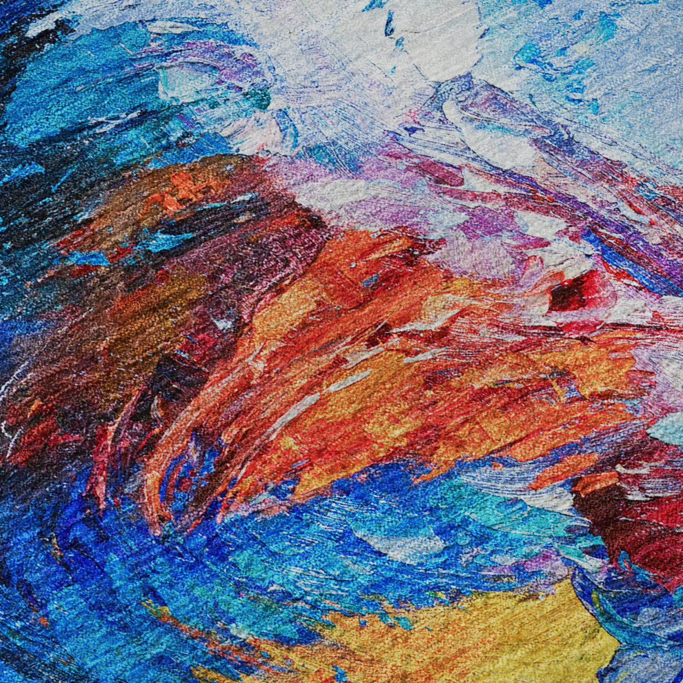 Addison Premium Washable Mayfield AMF156 Multi 8' x 10' Rug