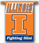 University of Illinois, 28"x40" 2-sided NCAA Banner