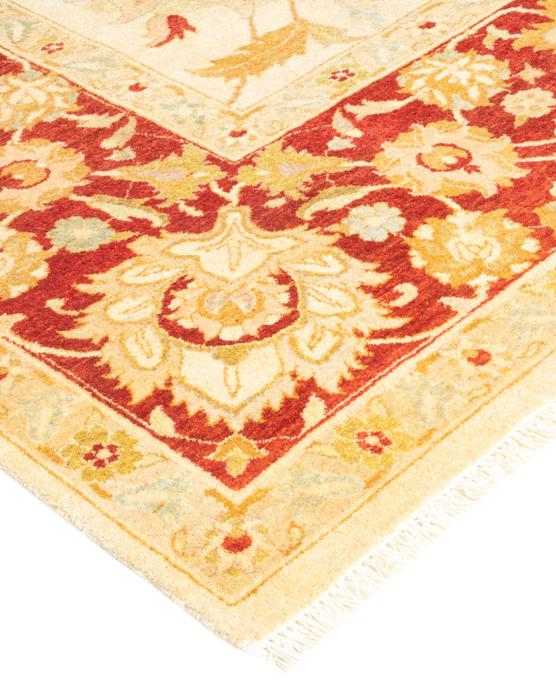 Mogul, One-of-a-Kind Hand-Knotted Area Rug Ivory, 8' 0" x 9' 10"