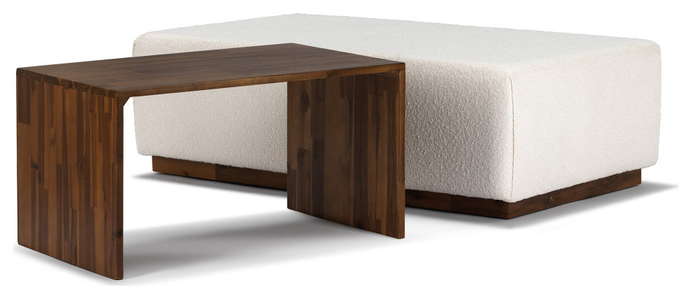 Tilly Coffee Table, Ivory