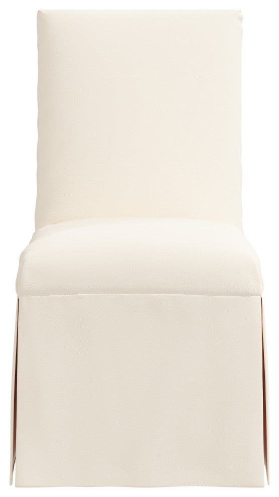 Rachel Ashwell Slipcover Dining Chair, Twill, Twill Natural
