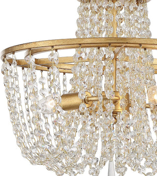 Crystorama Lighting Group ARC-1900-CL-MWP Arcadia 3 Light 15"W - Antique Silver