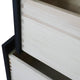 37" Single Sink Vanity, Dark Gray Finish With White Engineered Stone Top