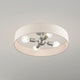 Livex Lighting Venlo 4 Light Brushed Nickel Large Semi-Flush