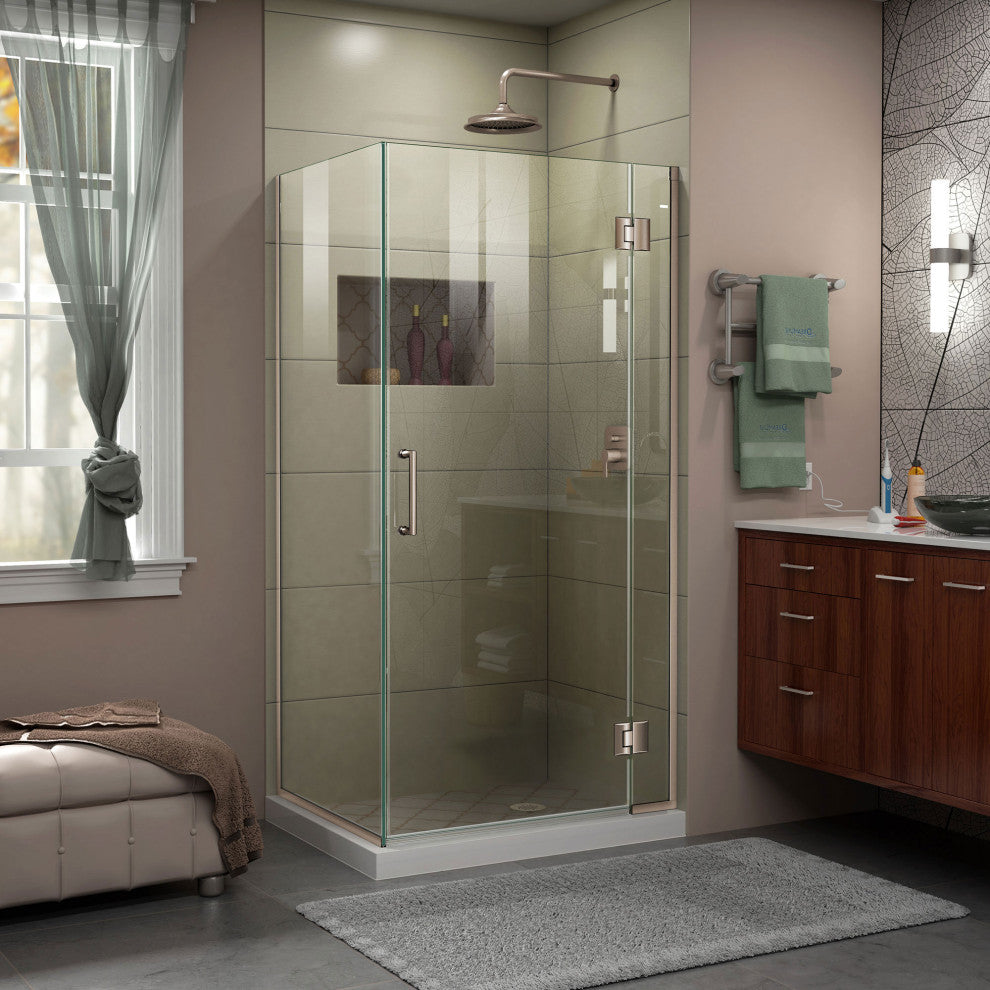 Dreamline Unidoor-X 33-3/8"x34"x72" Hinged Shower Enclosure