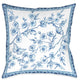 Chinoiserie Butterflies Outdoor Pillow, 18"x18"