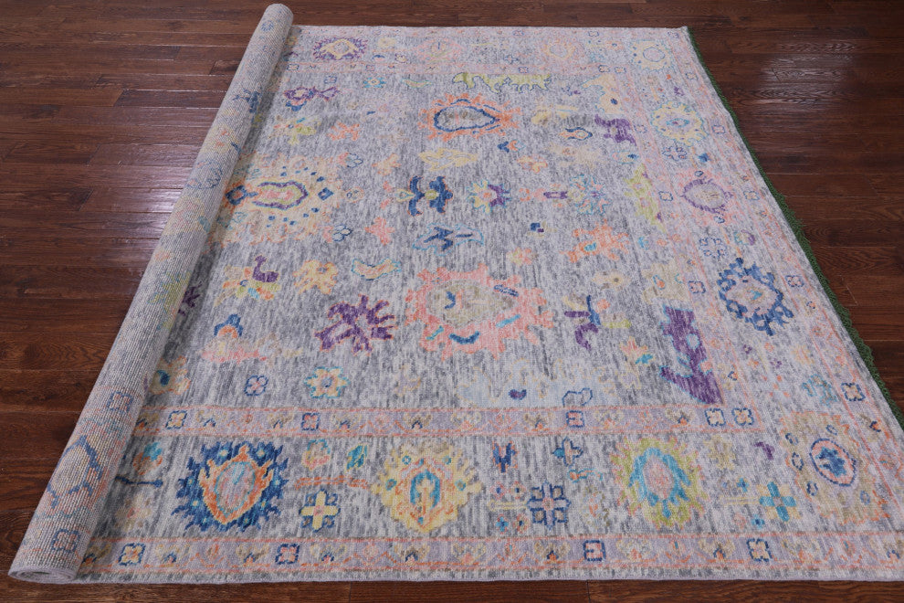 8' 4" X 10' 0" Turkish Oushak Handmade Wool Rug - Q16044