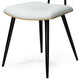 Mavis Dining Chair (Set of 2) in White Vegan Faux Leather