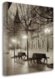 "Oviedo Cathedral Y Bancs - 2" By Alan Blaustein, Giclee on Gallery Wrap Canvas