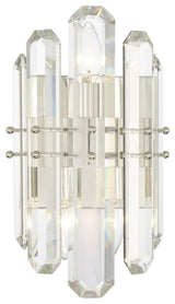 Crystorama BOL-8882-PN, 3-Light Wall Mount, Polished Nickel