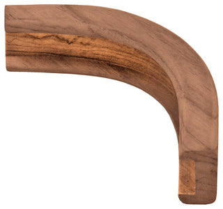 Teak Bulkhead Molding, 3/4", Outside Corner