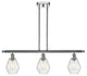 Innovations 516-3I-PC-G654-6-LED 3-Light Island Light, Polished Chrome