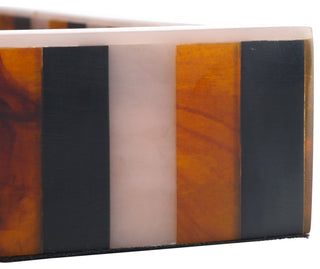 Safavieh Ina Tray, Black/Brown